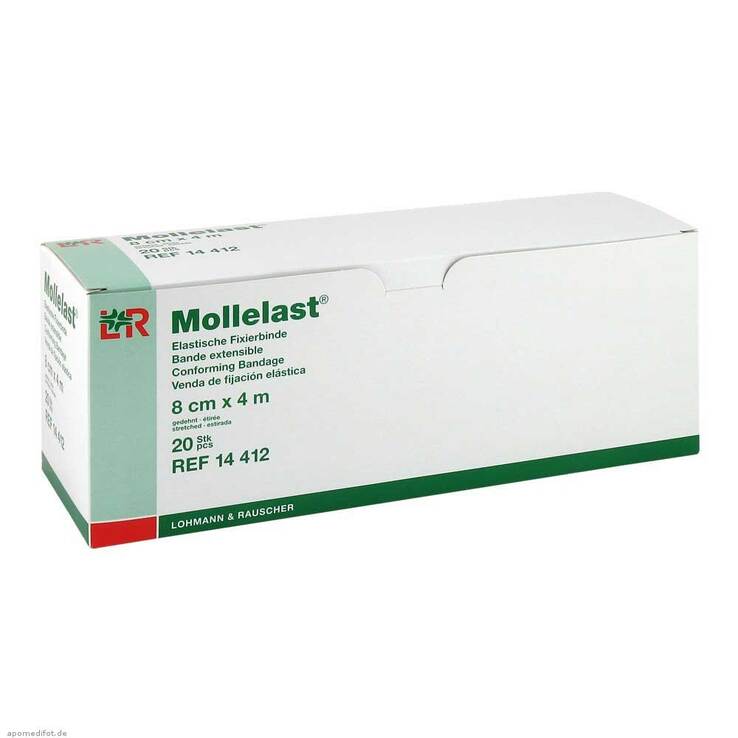 Mollelast 8cmx4m einzeln verpackt, 20 St