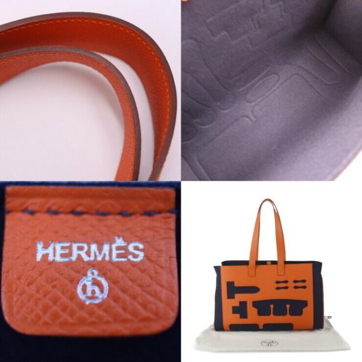 Hermès Vintage Hermès Shoulder Bag Orange