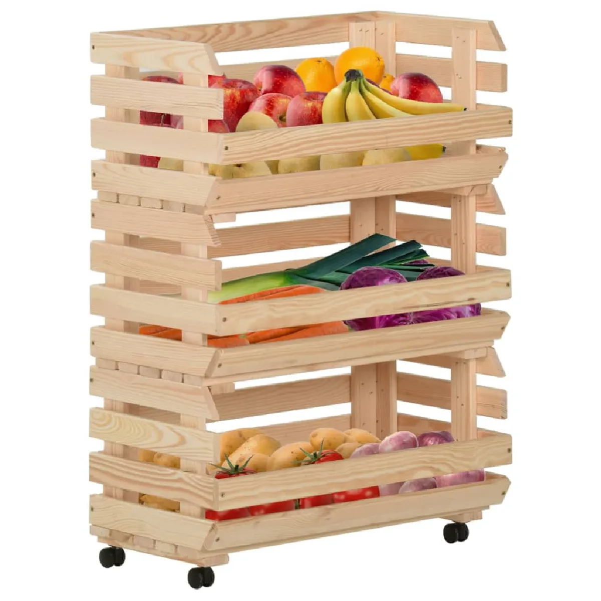 VIDAXL Chariot à Légumes
