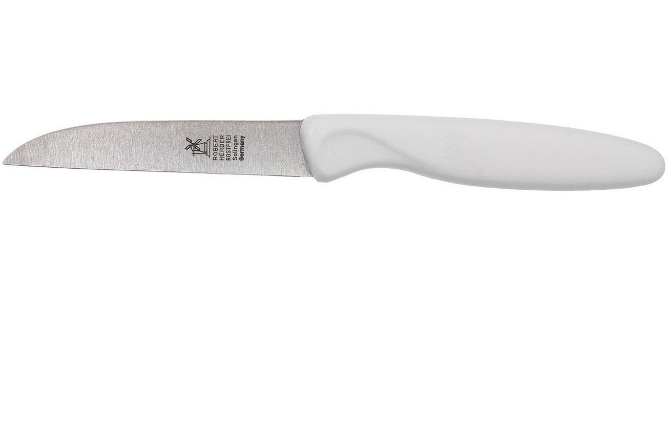 Robert Herder schilmes straight classic RVS, wit, 8,5 cm