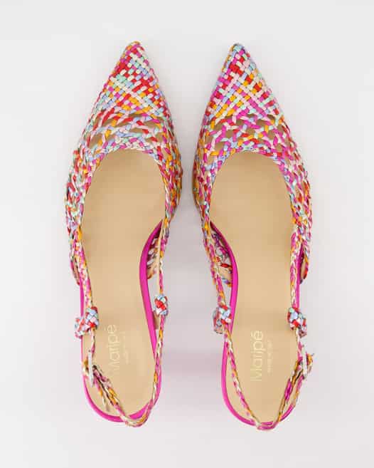 Maripe 4879 Slingpumps in Mehrfarbig