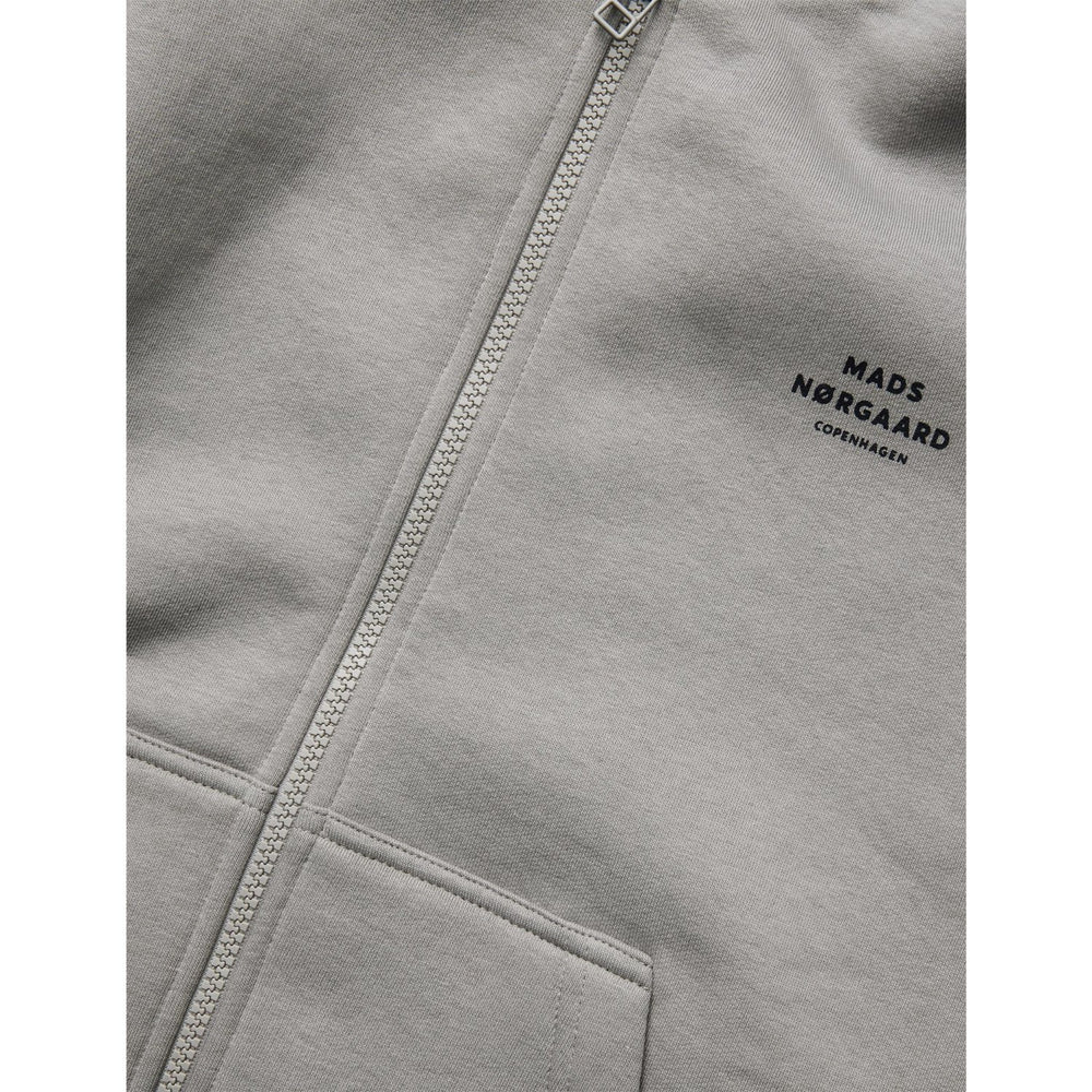 Køb Mads Nørgaard Moon Mist Standard Hudini Zip Sweatshirt