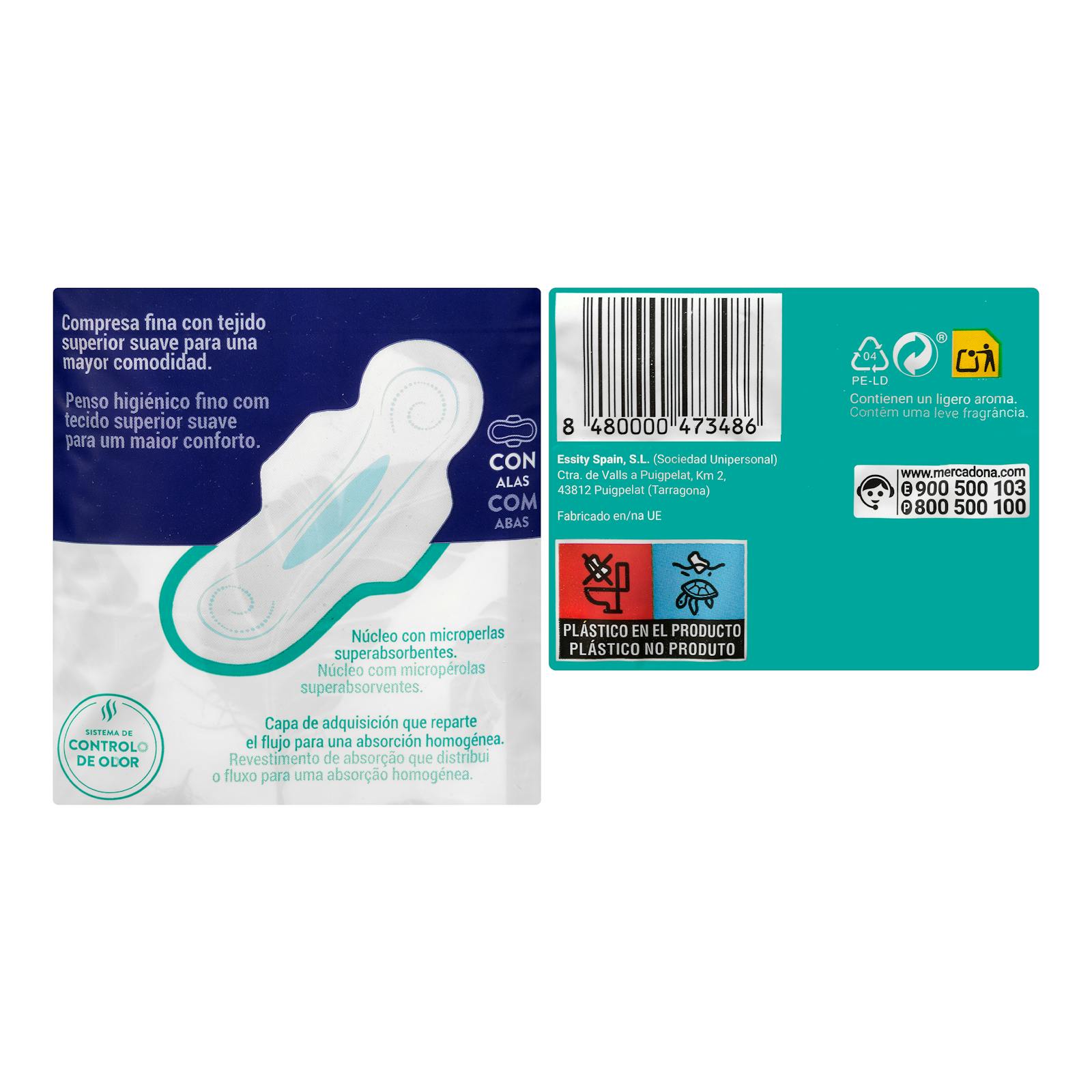 Compresse ailée Deliplus Suave Night