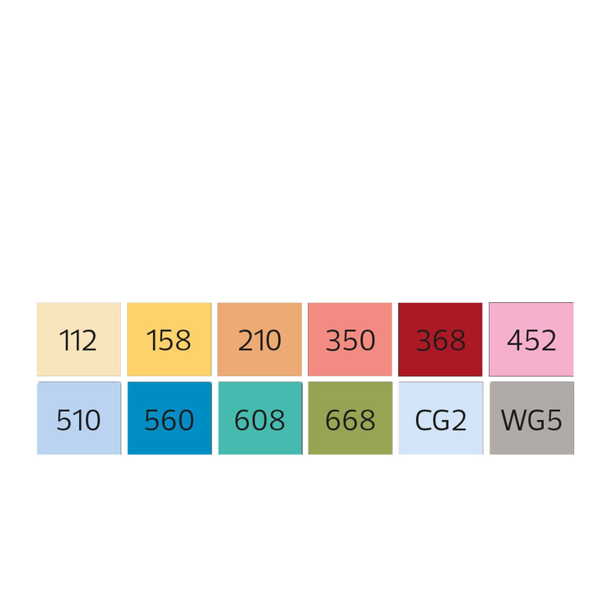 Stylefile<br>Marker 12er Multi Set 50