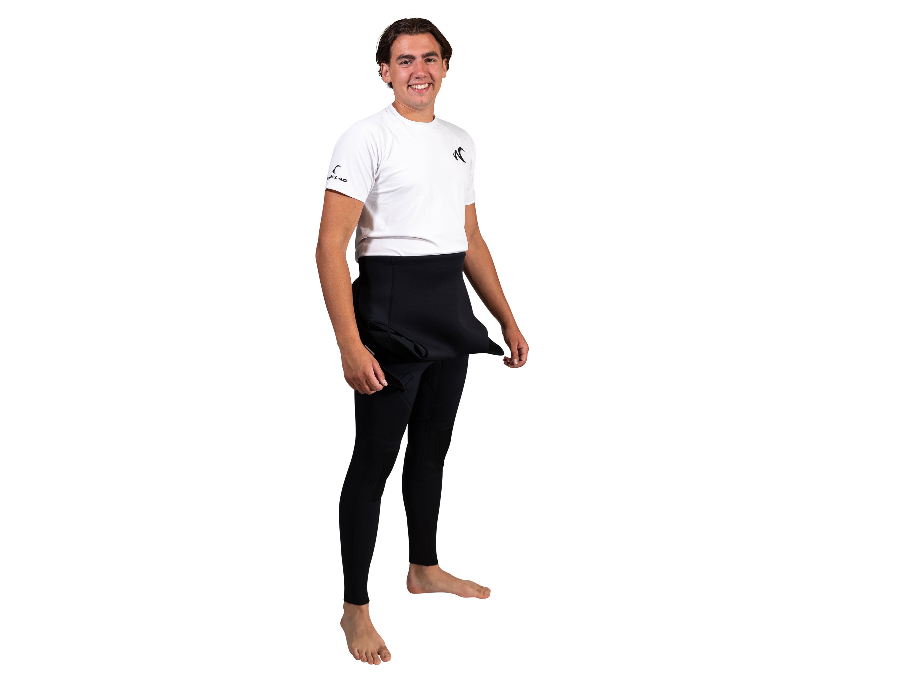 Watrflag Cadiz Regular Fit UPF 50+ White Men Rashguard