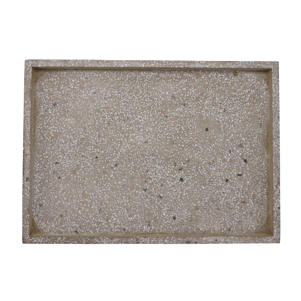 Bahne Interior  Terrazzo bakke, stor - brun