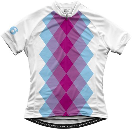 THE ARGYLE Damen-Kurzarmtrikot  white  L