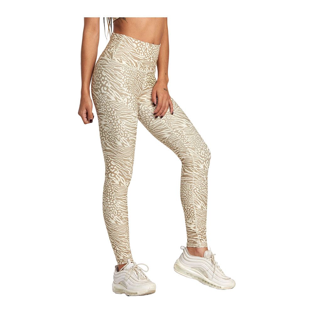 Rvca VA SPORT ESSENTIAL - Legging Femme zeetah