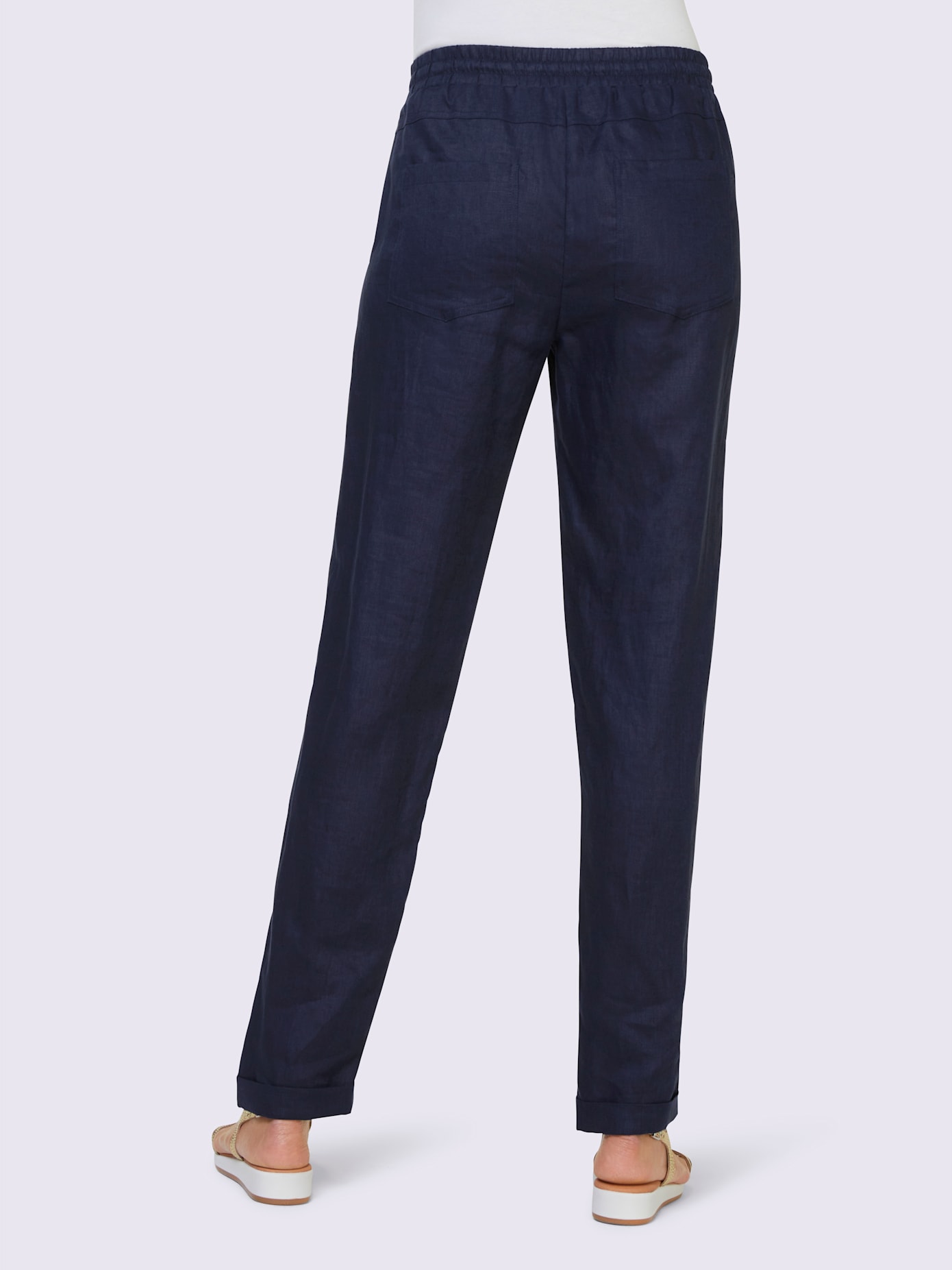 Pantalon en lin pur lin