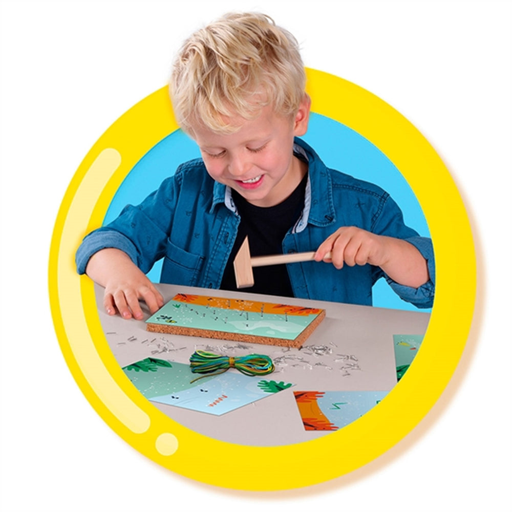 Køb SES Creative Hammersæt Dino Kunst Med Snor