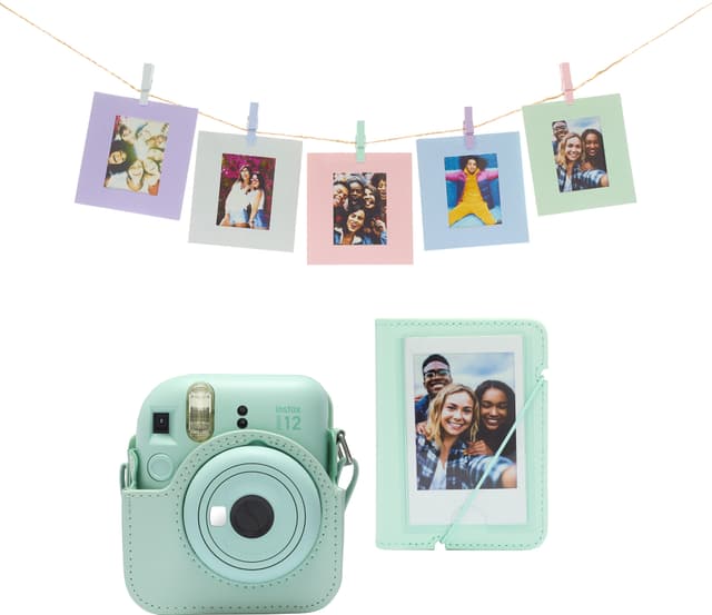 Fujifilm Instax Mini 12 tilbehørssæt (grøn)
