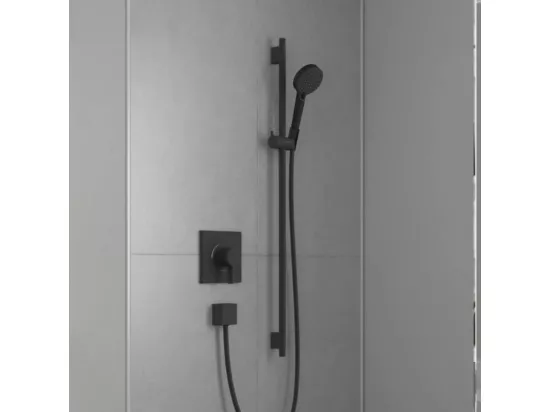 Pommeau de douche HANSGROHE Vernis Blend 100 Vario noir mat