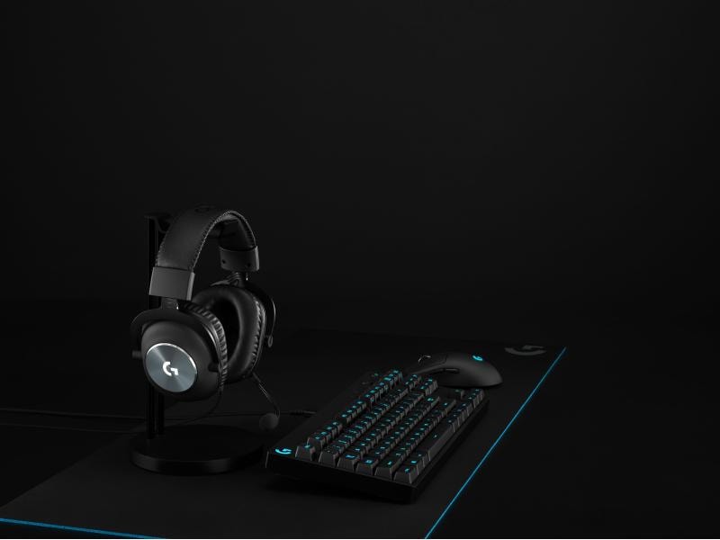 Logitech Headset G PRO X Gaming 7.1 Surround Schwarz Komfortables Over-Ear-Headset mit Surround-Sound