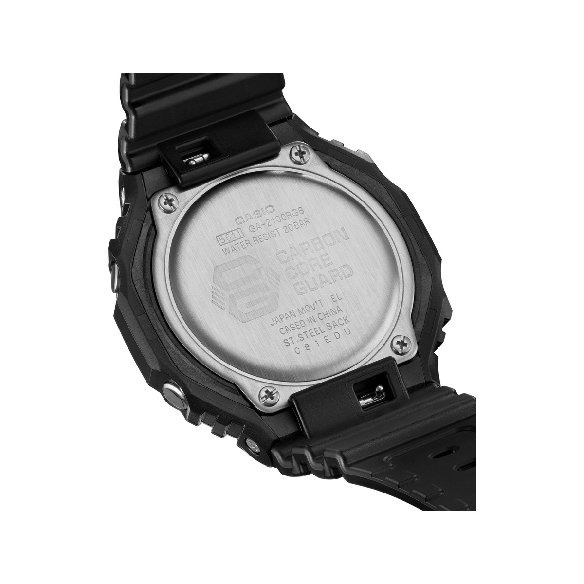 Montre CASIO G-SHOCK homme bracelet résine noir