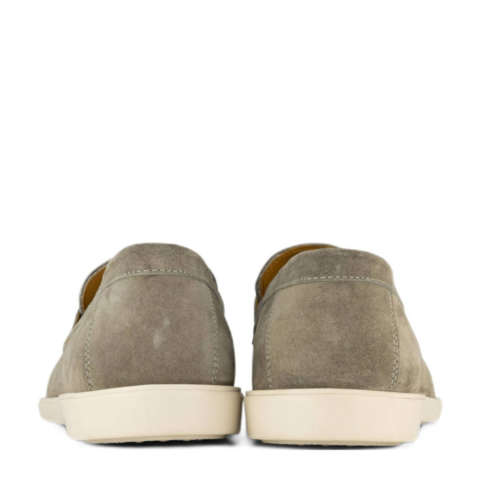 Memphis One suède loafers kaki