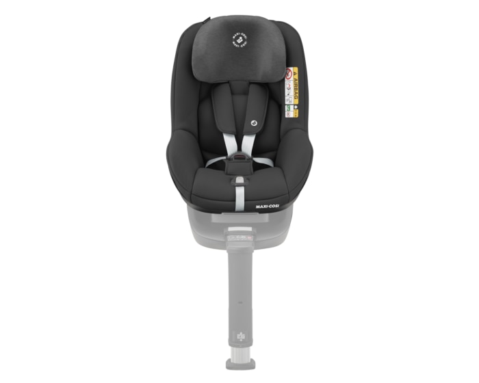 Pearl Smart 6 M - 4 Y  67 - 105 cm  9 - 18,5 kg    i-Size Sicherheit  |    Installationsanzeige |    Anbringung in/entgegen der Fahrtrichtung |    Höhe der Kopfstütze und Hosenträgergurte gleichzeitig verstellbar |