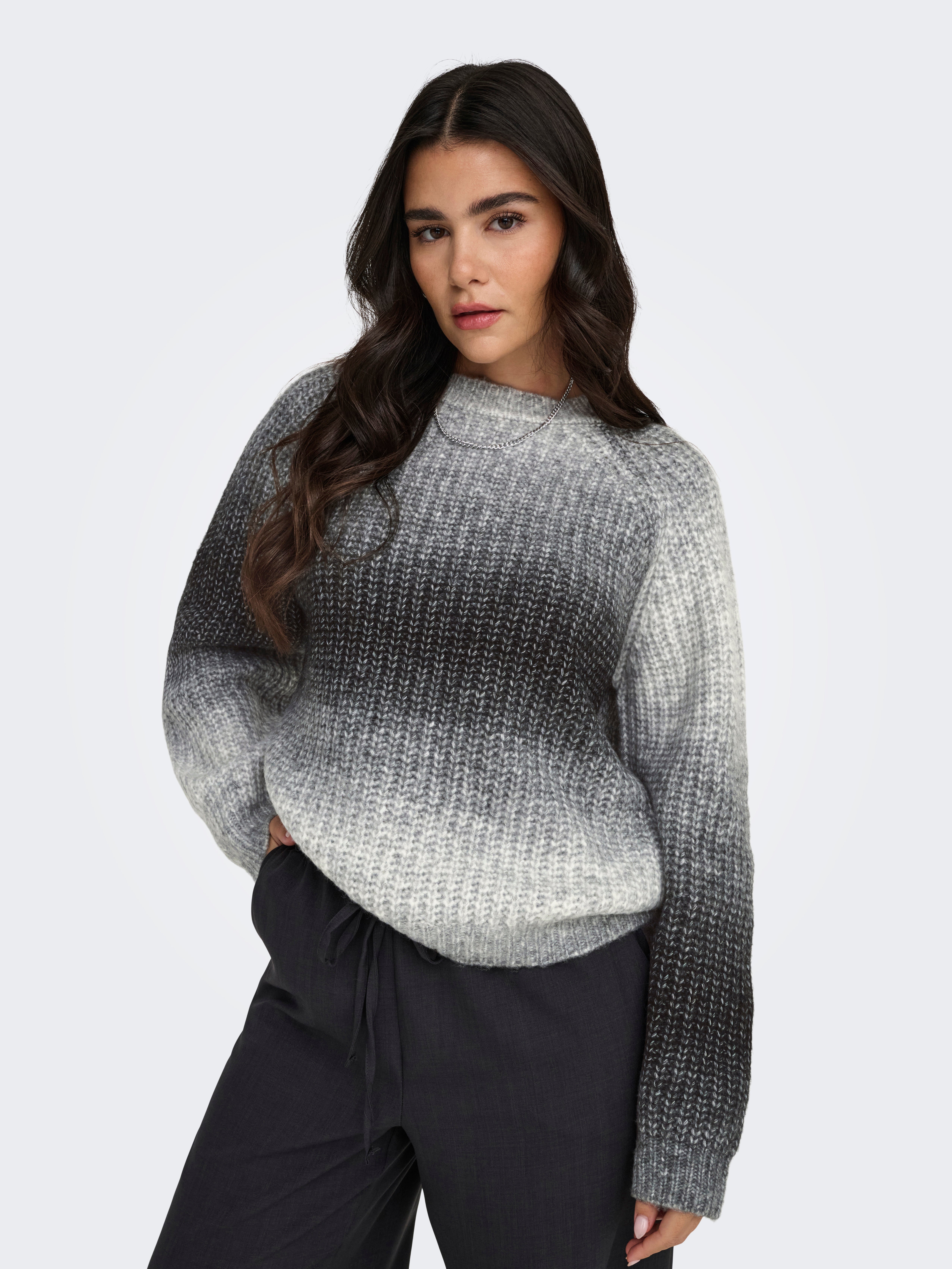 JDYELIZA Strickpullover Black