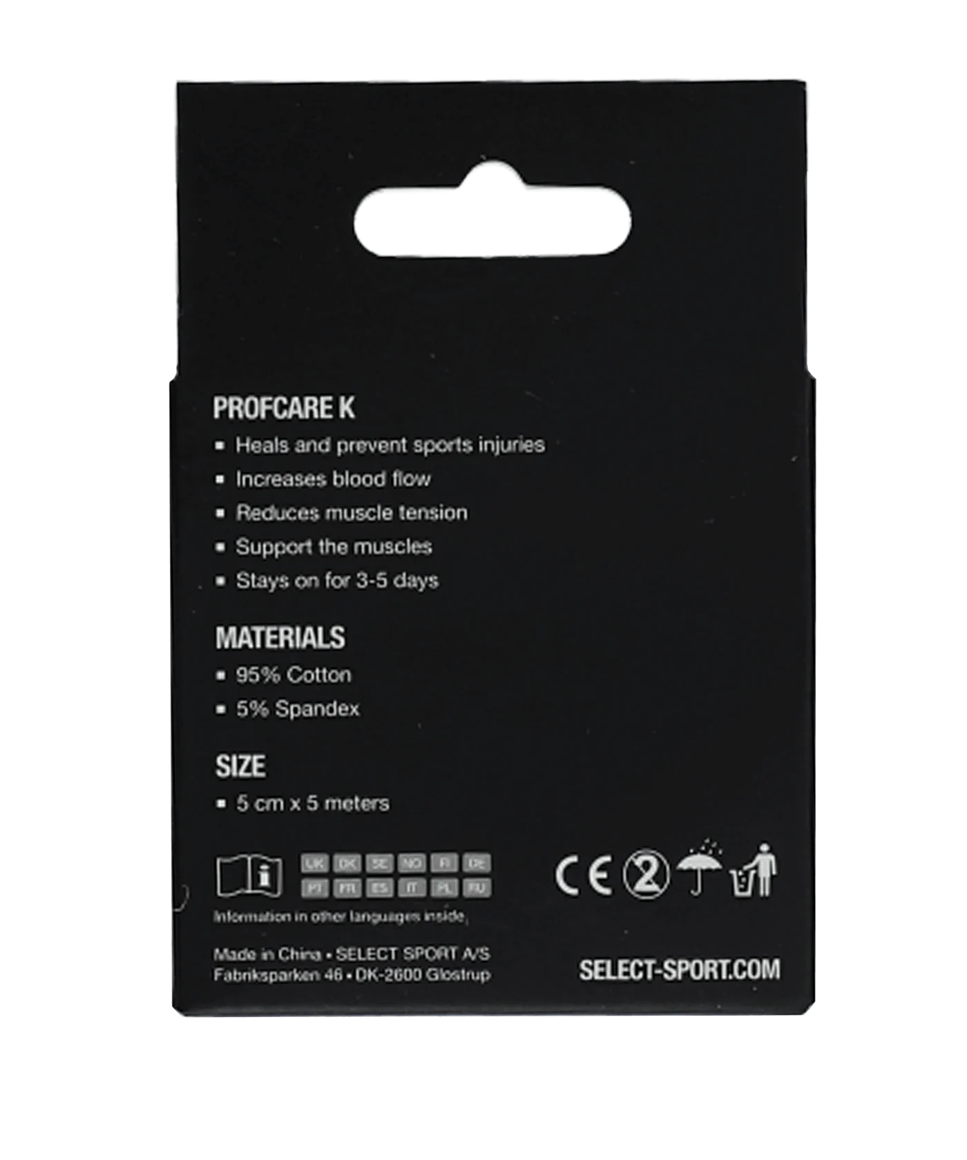 Select Profcare Tape 5,0cm x 5m Hellblau F777