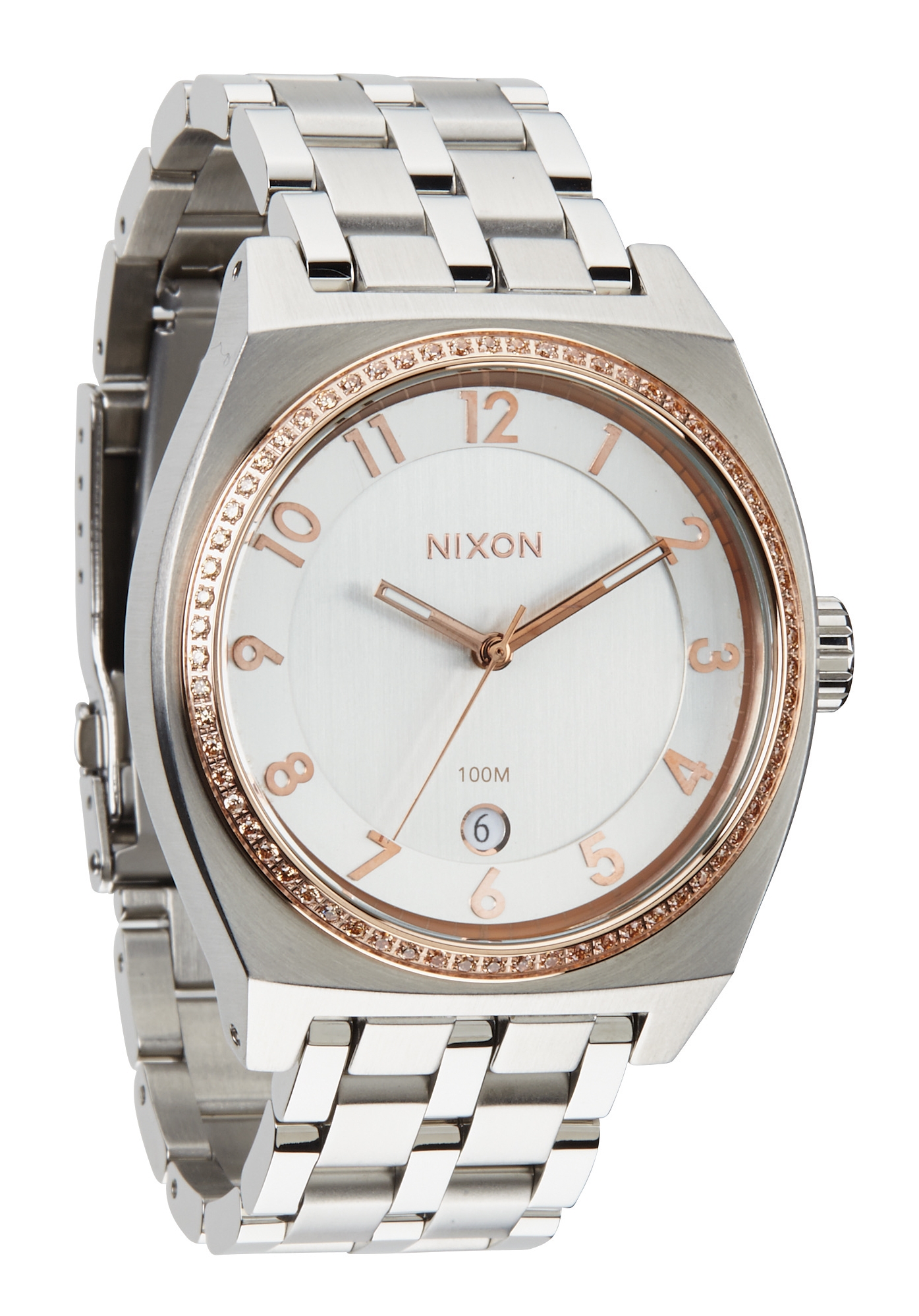 Nixon The Monopoly Silver / Light Gold Crystal A3251519