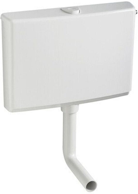 Wisa - 550 - Laaghangend Reservoir - Wit - Instelbaar Spoelvolume