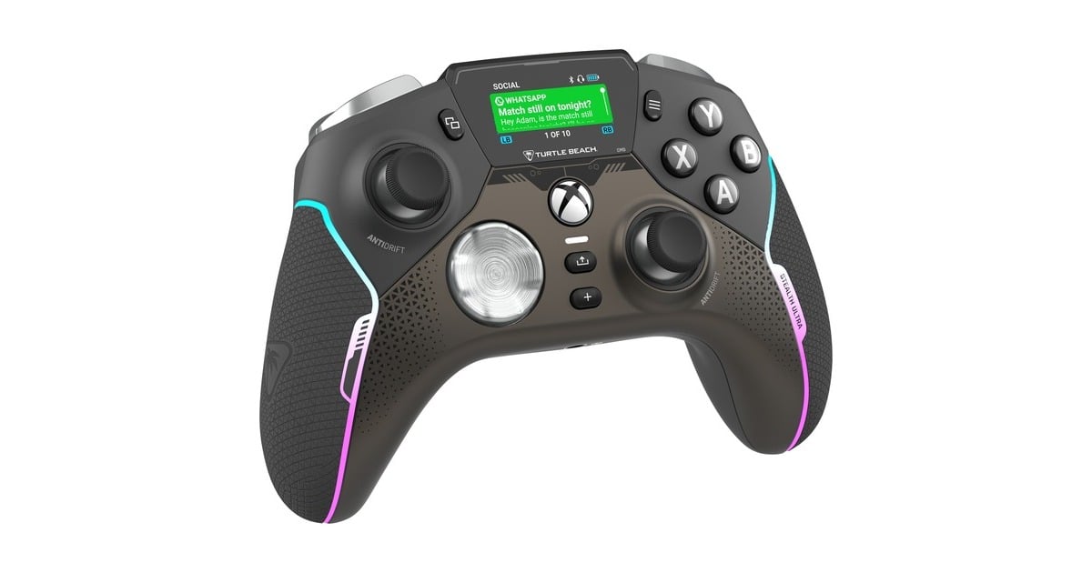 Turtle BeachStealth Ultra Controller  (Zwart, Xbox Series X, Xbox Series S en Xbox One | Windows 10/11 | Android 8.0+-apparaten en ondersteunde smart-tv’s met Bluetooth)