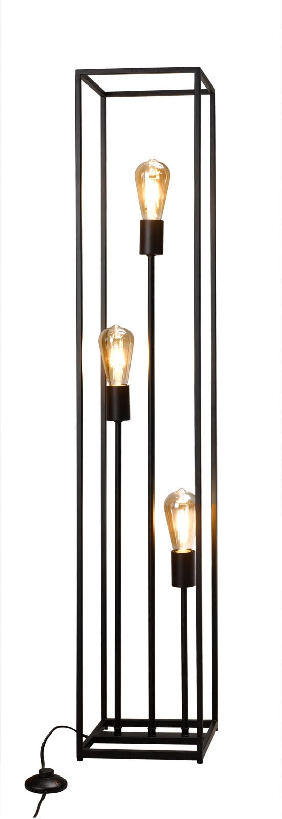 casaNOVA Retrofit Stehlampe HAMPER 3-flg