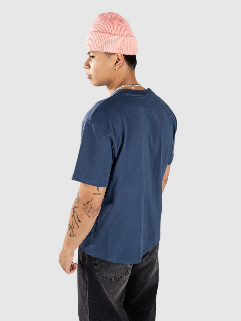 Pass Port Pattoned T-Shirt harbour blue