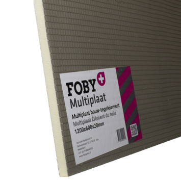 Foby+ multiplaat 120x60cm 20mm