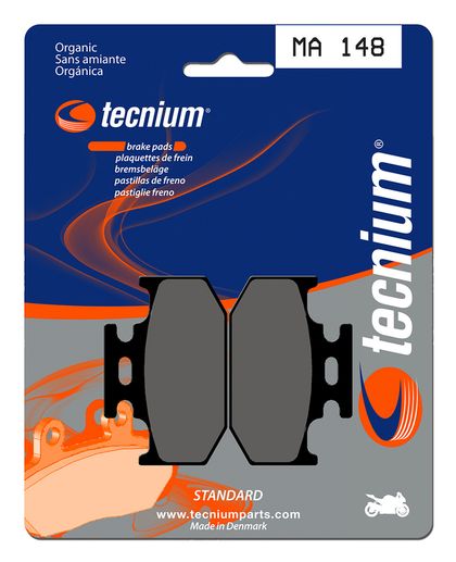 Plaquettes de freins Tecnium route organique - MA148