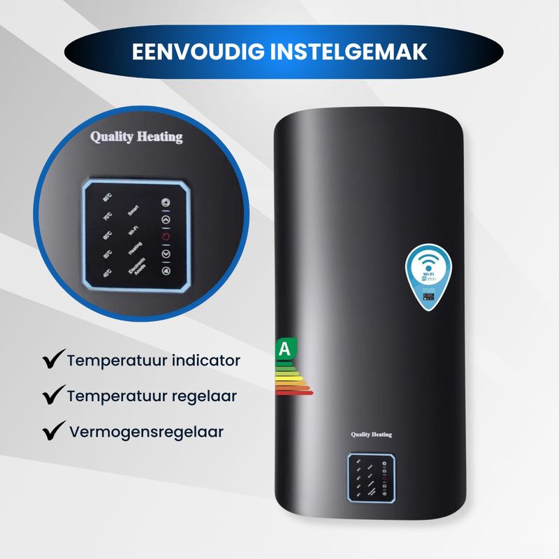 Quality Heating - Performance QH - Elektrische Boiler - 30 Liter - Energieklasse A