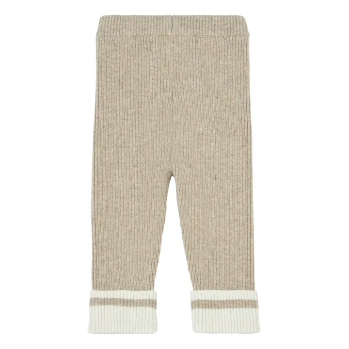Les lutins Legging Côtelé Cachemire Marius | Beige