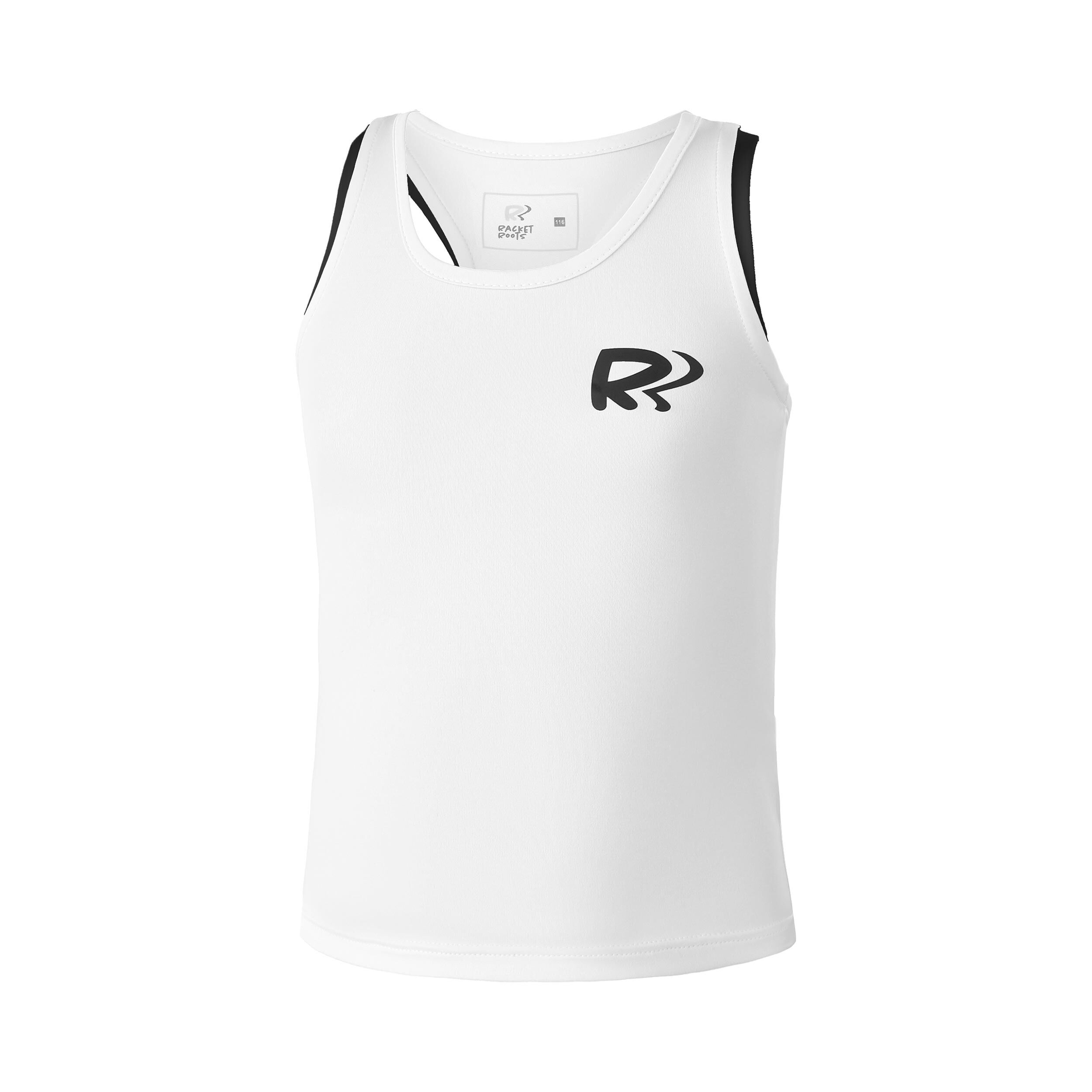 Racket Roots Teamline Débardeur Tank Top Filles - Blanc