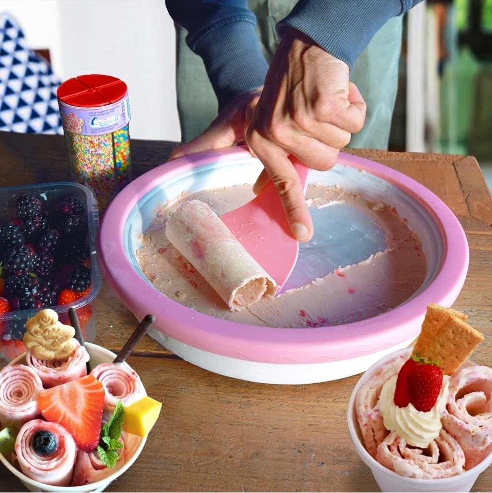 Rolling Ice Cream Grill