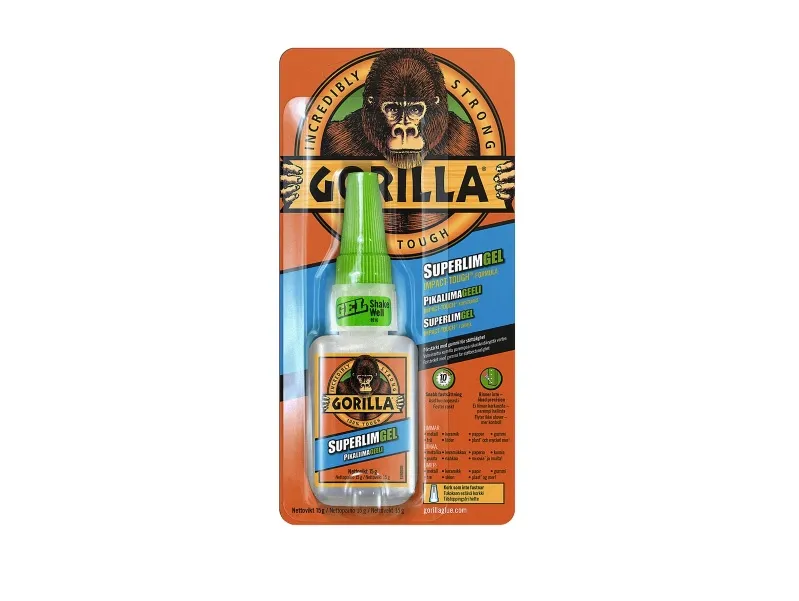Gorilla Super Lim / Glue - Gel - 15g