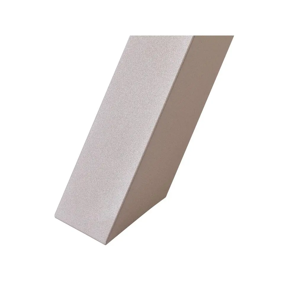 CASCAIS - Tuintafel - Beige - 105 x 200 cm - Aluminium