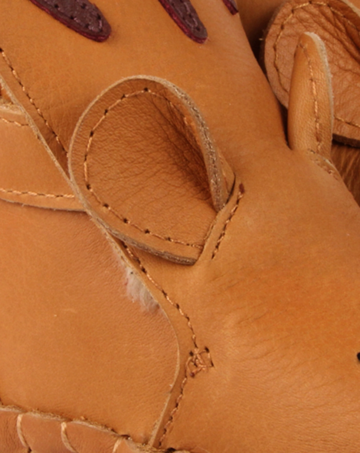 Krabbelschuhe KAPI CLASSIC - TIGER gefüttert in camel