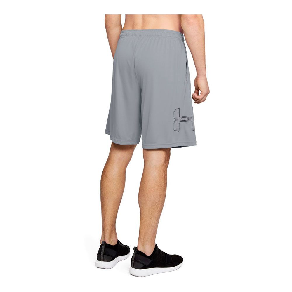 Under Armour TECH GRAPHIC - Short Homme stl/blk