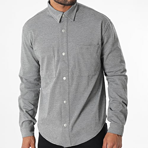 Surchemise M23306TSH Gris Anthracite Chiné