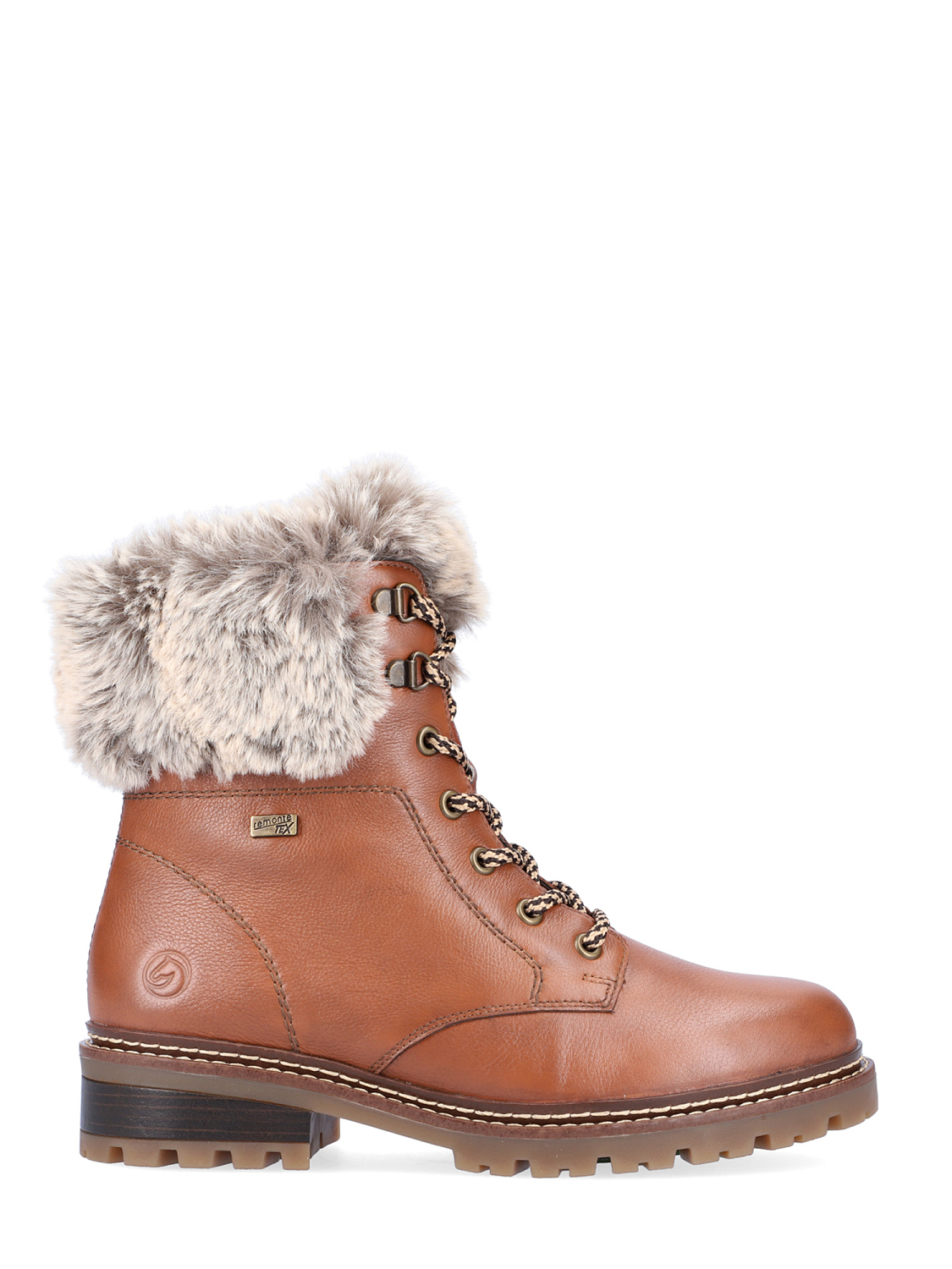 Remonte Vintersko skinn ullfôret fiber-grip