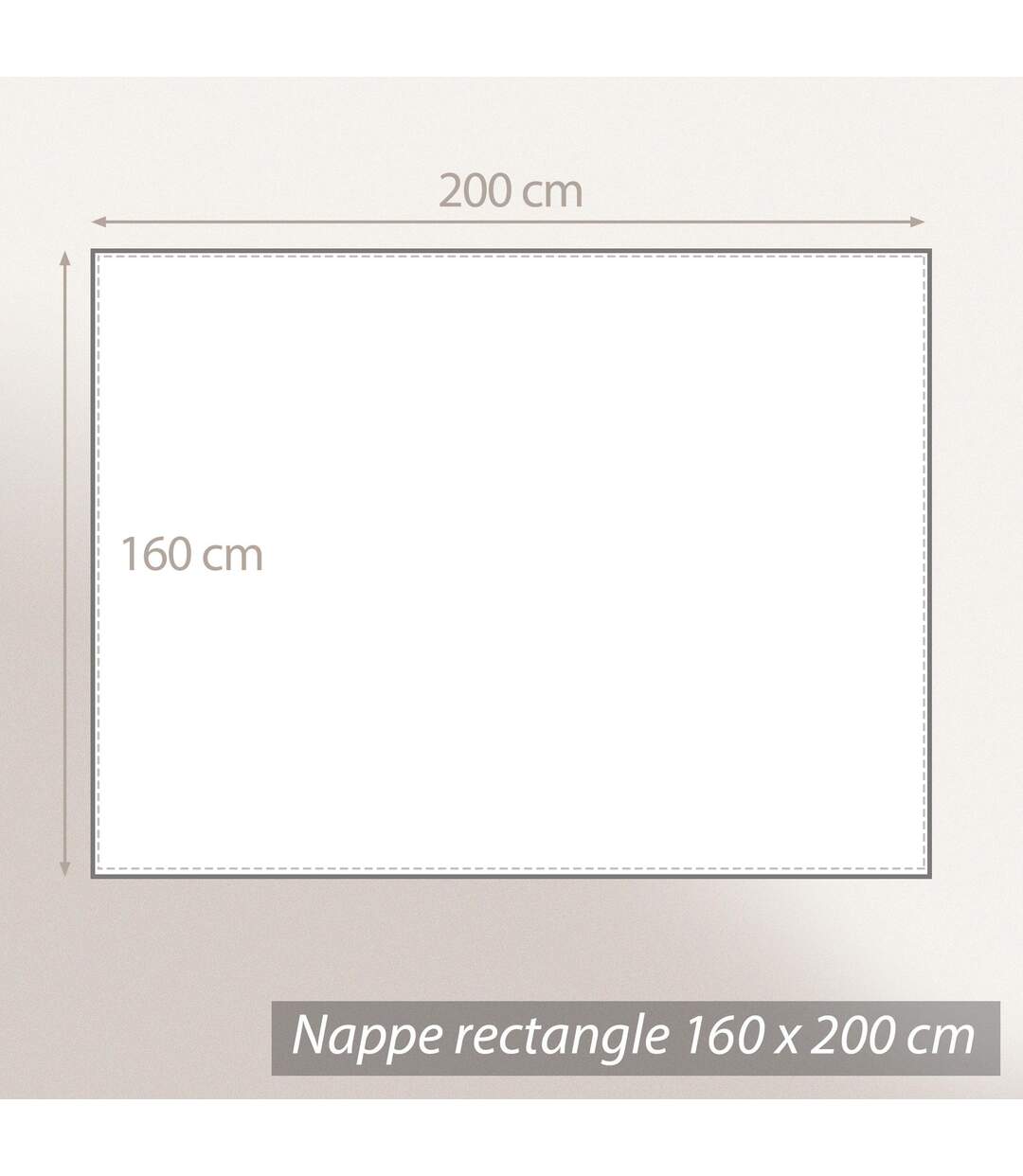 Nappe rectangle 160x350 cm CHILI multicolore Salsa coton +