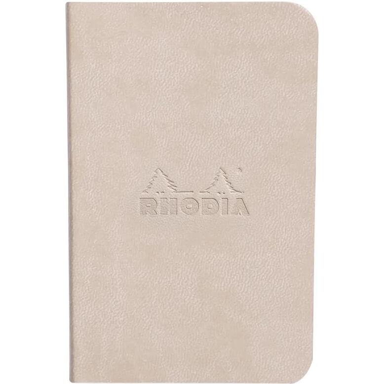 Rhodiarama 2 Minibooks souples 7x10,5 cm 64p L papier ivoire 90g - Assortis