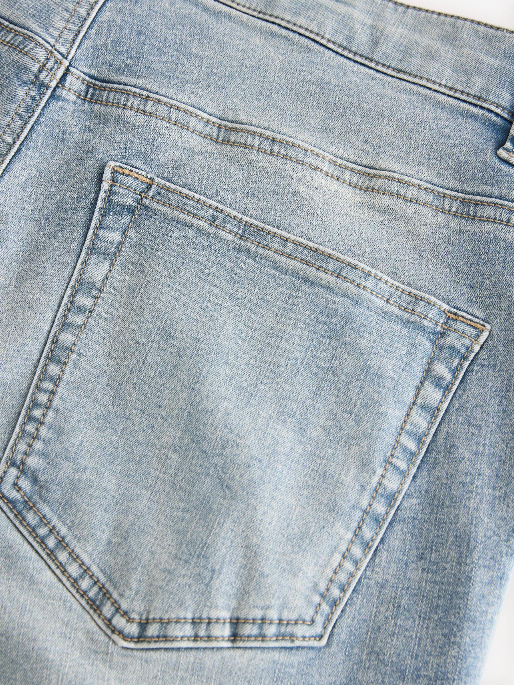 Vintage blauw - Enkele - Skinny fit klassieke stretchy jeans