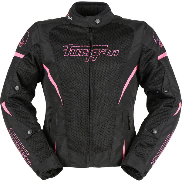 Furygan - Blouson femme Delia 3 en 1 Noir / Rose
