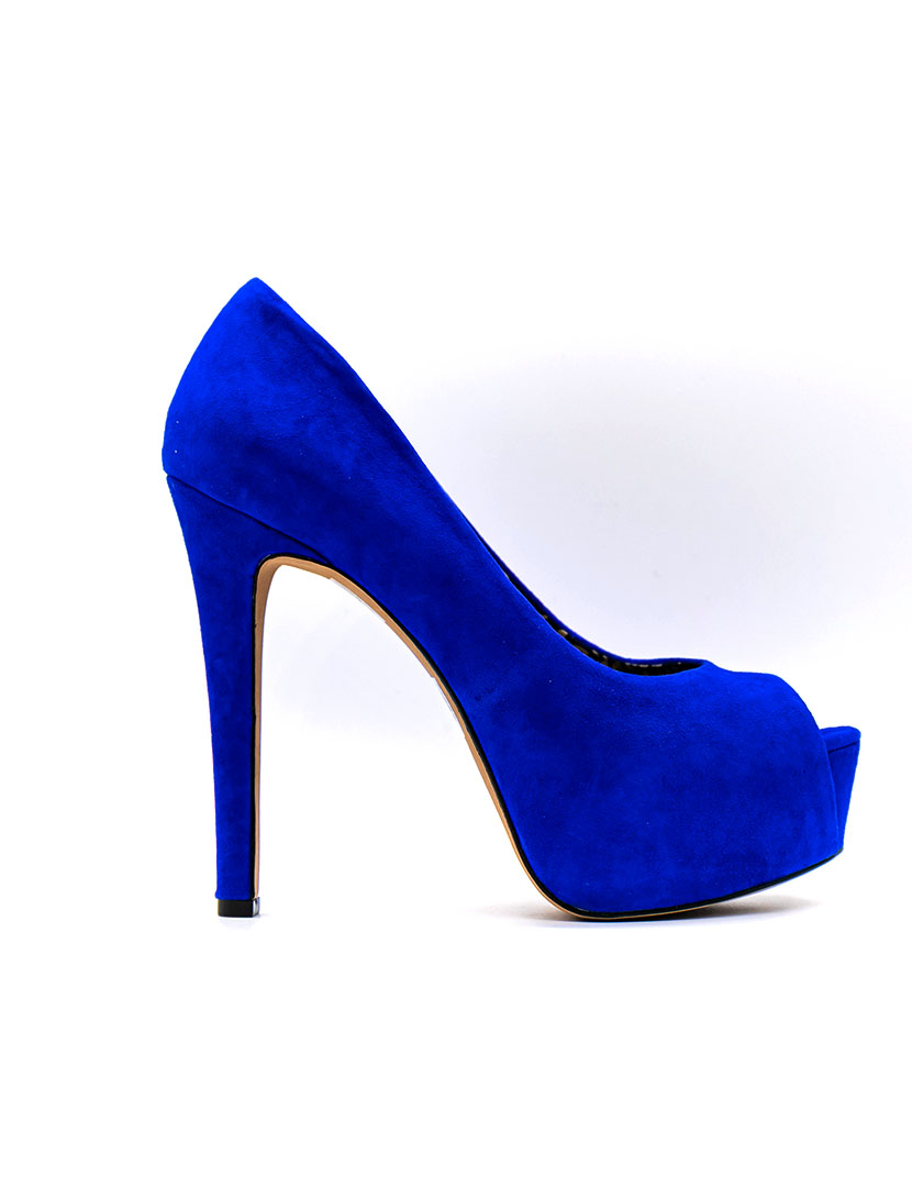 Carri 6 High Heel Shoes Blue American