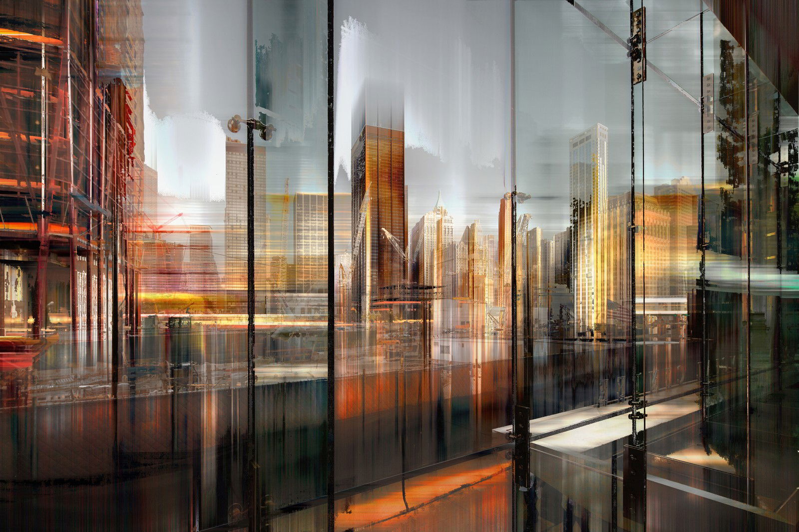 NY Projection LXXI by Sabine Wild - Limited Edition. Edition of: 150. Signed.