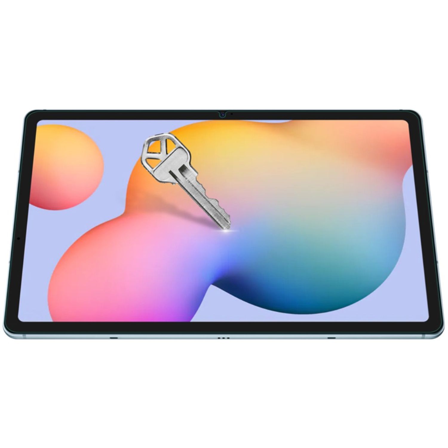 Panzerfolie Glas für Samsung Galaxy Tab S7 FE Schutzglas 9h Hartglas Schutzfolie