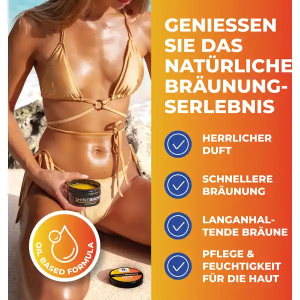 Shine Brown Bräunungsbeschleuniger