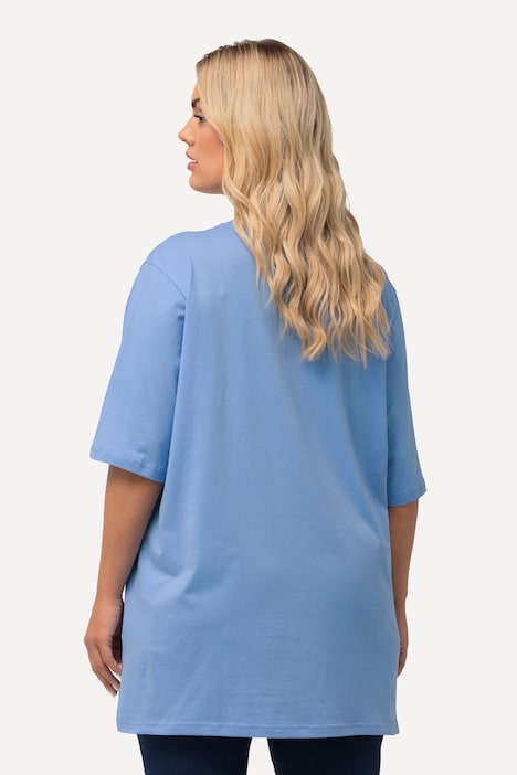 T-Shirt, Rundhalsausschnitt, Relaxed, Halbarm