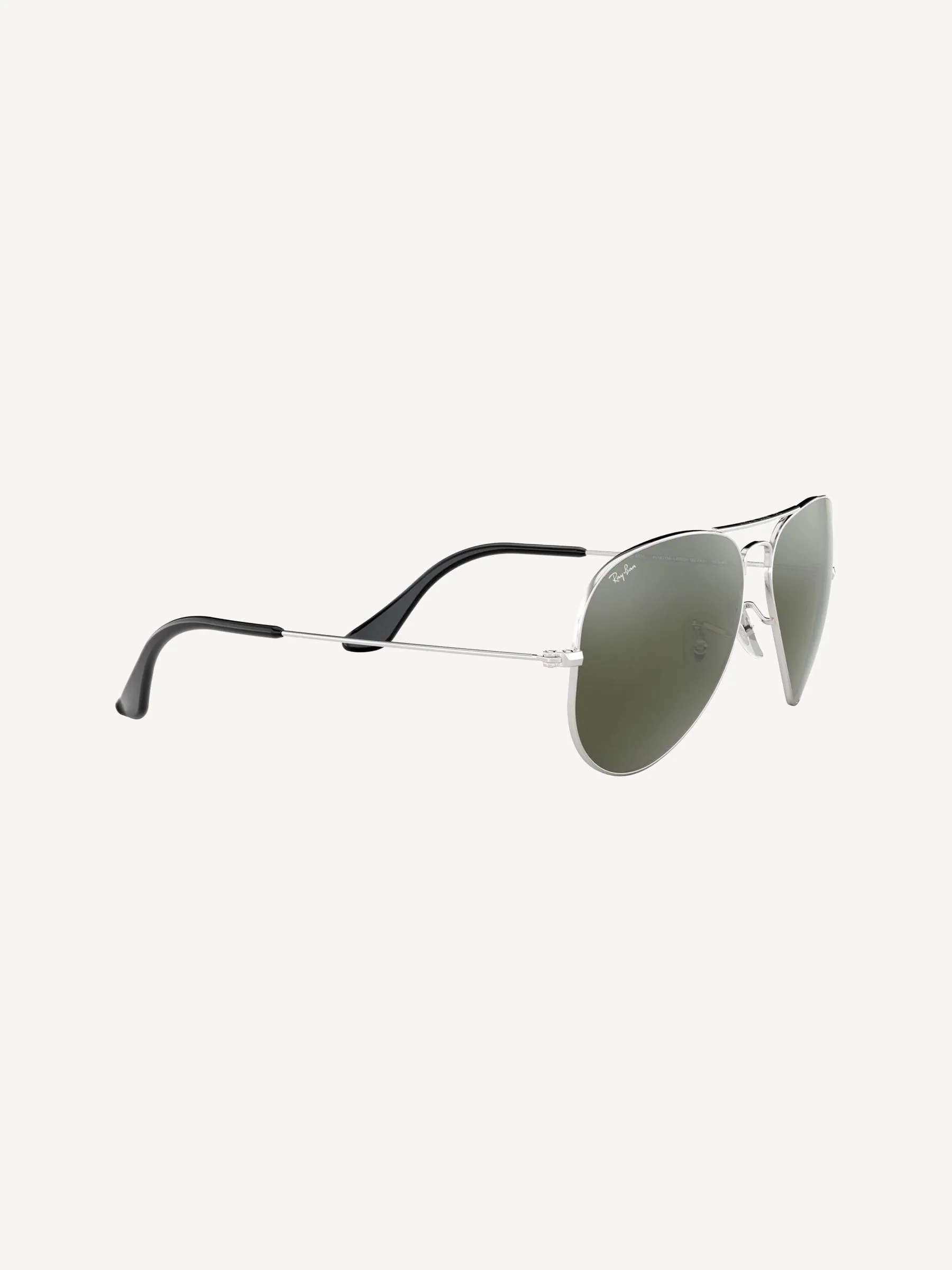 Zilverkleurige spiegelglazen - Ray-Ban XL zonnebril