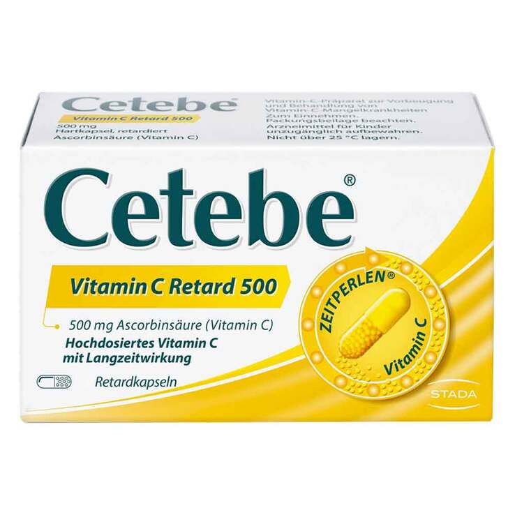 Cetebe® Vitamin C Retard 500, 120 St